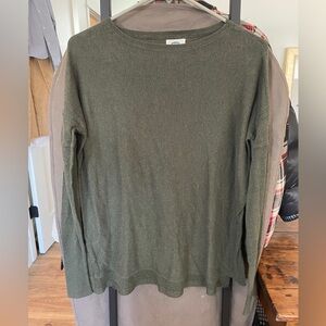 Old Navy Forest Green Cowl Neck Knit Pullover